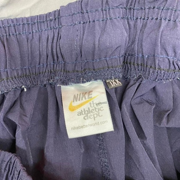 Navy and white vintage Nike track pants - Picture 3 of 8
